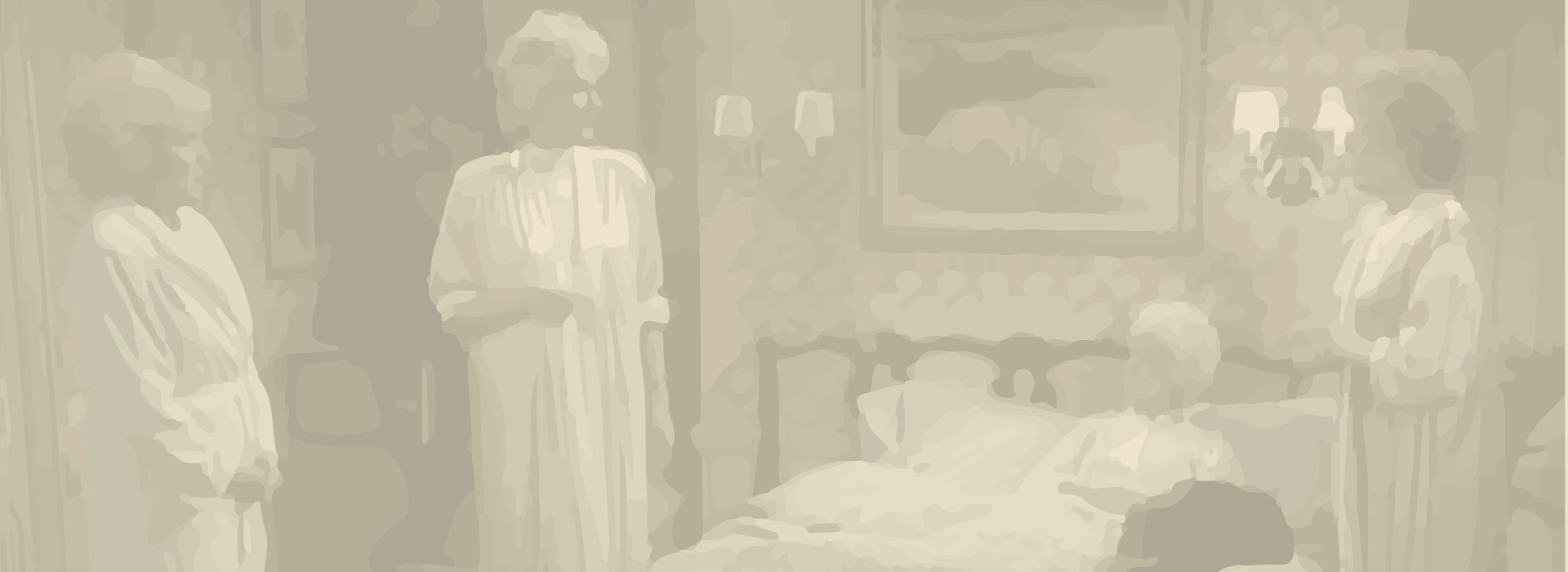 Bild von den Golden Girls im Schlafzimmer