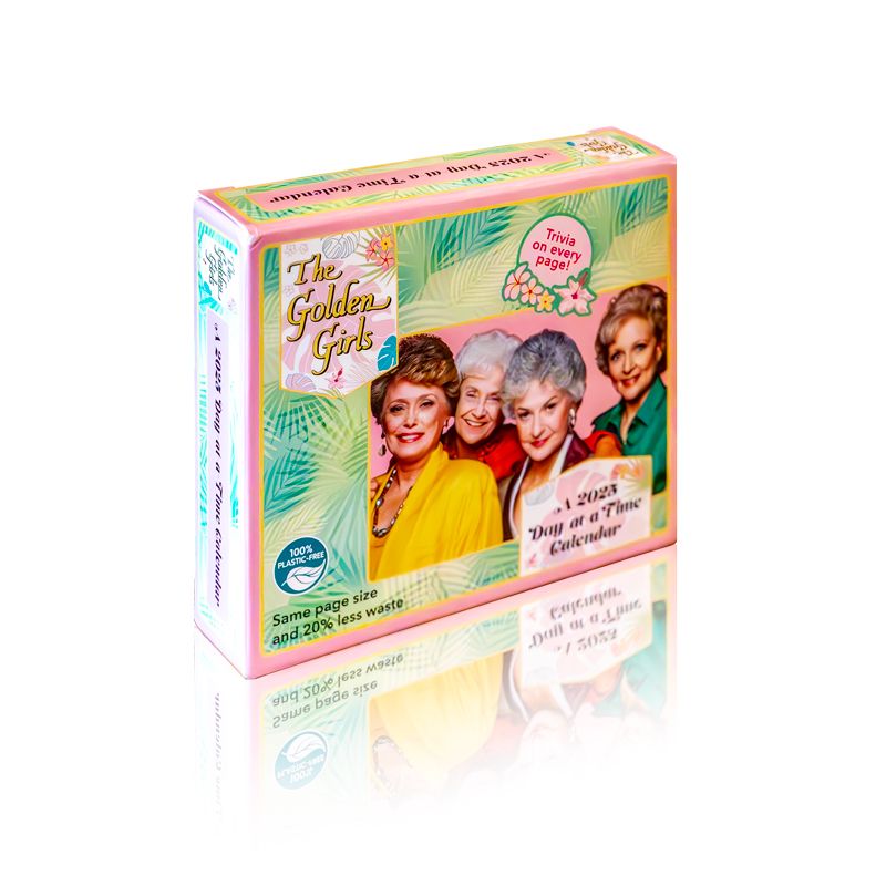 Foto eines Golden Girls-Tischkalenders